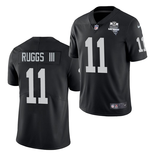 Men's Oakland Raiders Black #11 Henry Ruggs III 2020 Inaugural Season Vapor Limited Stitched NFL Jersey